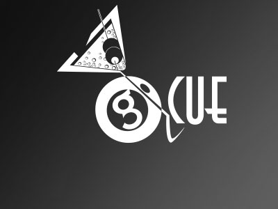 G-Cue Billiards Chicago: Logo design and Business Signage