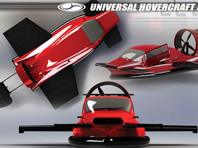 Universal Hovercraft: Vehicle Concept Illustrations